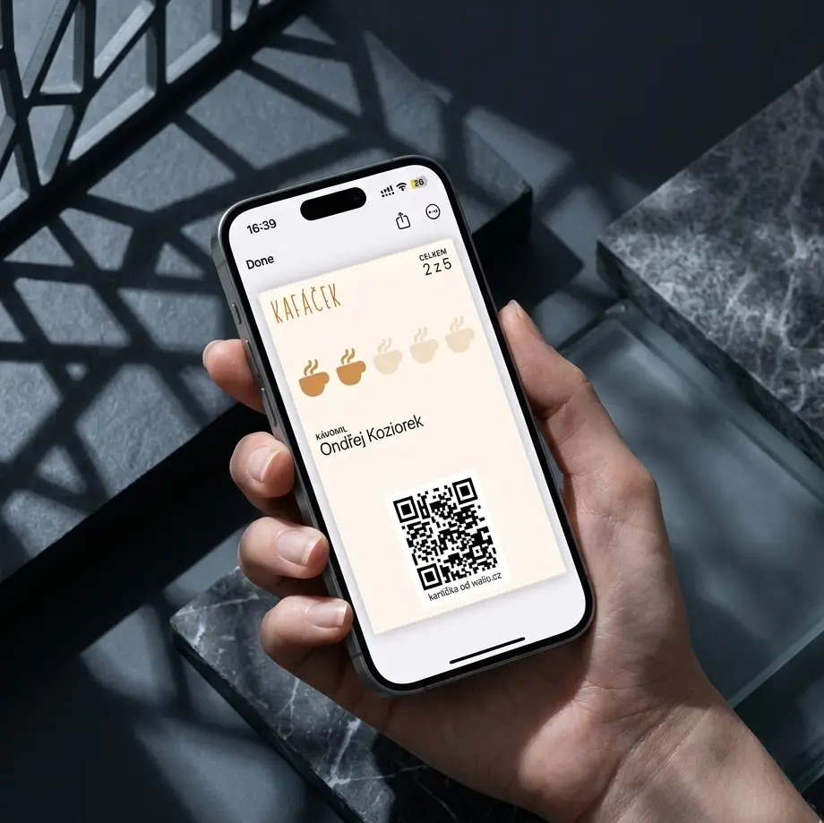 Věrnostní karta pro restaurace v Apple a Google Wallet